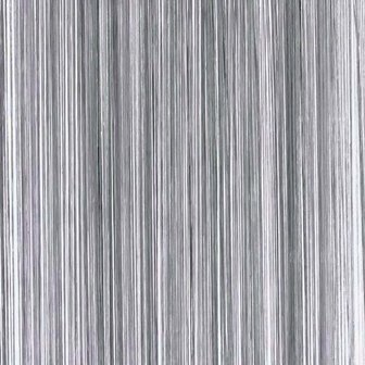 Frusqo draadjesgordijn antraciet grijs 90x200cm